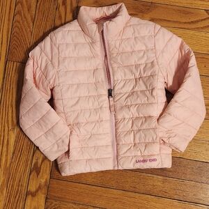 Lands' End girls puffer jacket, size 2-3